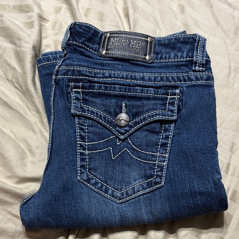 Miss Me Women's Dark Blue Boot Cut Jeans